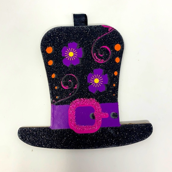 unbranded Other - 3.5” hat 🎩 Halloween ornament decoration glittery